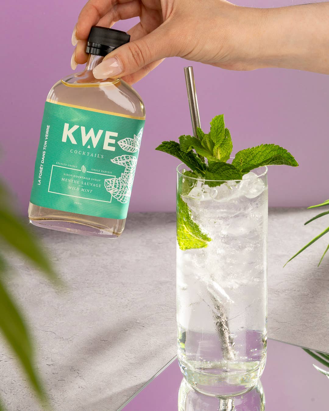 Kwe Wild Mint Syrup