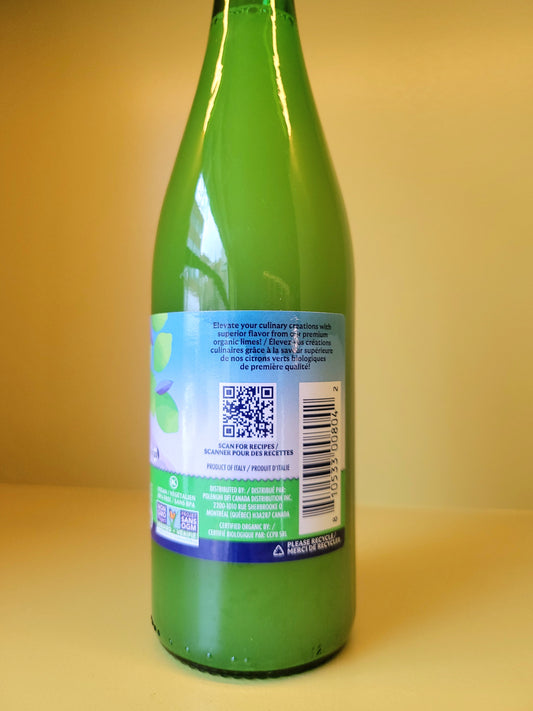 Polenghi Italian Volcano Organic Lime Juice