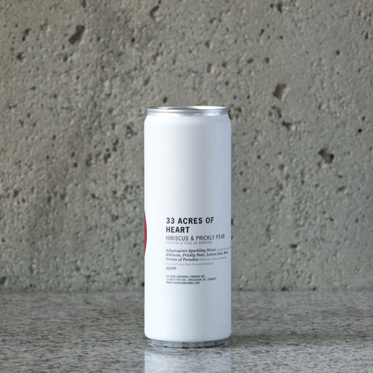 33 Acres of Heart Adaptogenic Sparkling Water