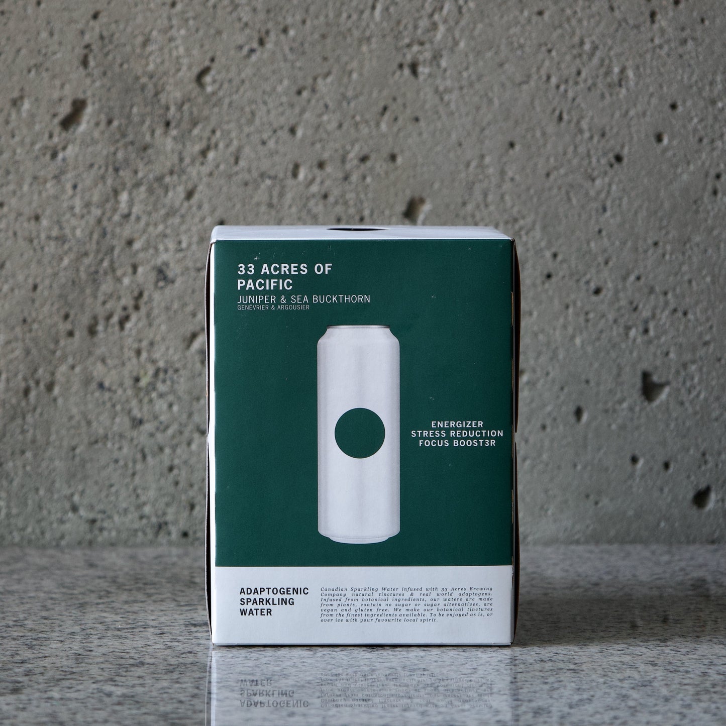 33 Acres of Pacific Adaptogenic Sparkling Water