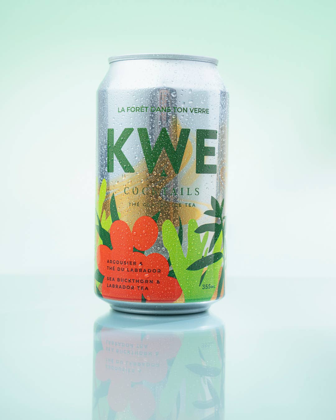 Kwe Nordic Iced Tea – Labrador Tea & Sea Buckthorn