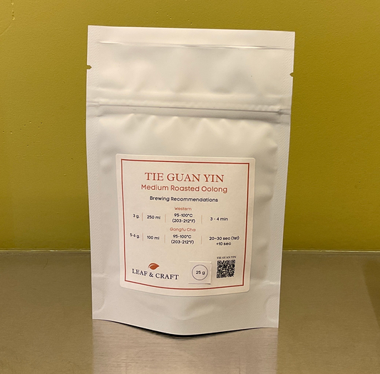 Leaf & Craft Tie Guan Yin Oolong 25g