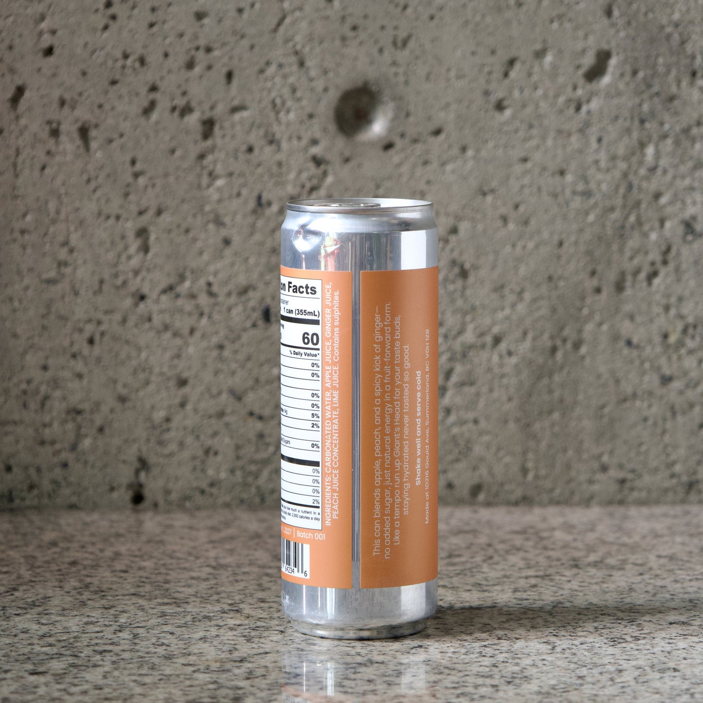 Dominion Cider Co Apple Soda - Ginger & Peach