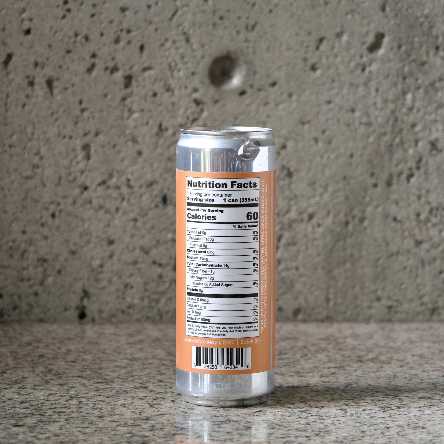 Dominion Cider Co Apple Soda - Ginger & Peach