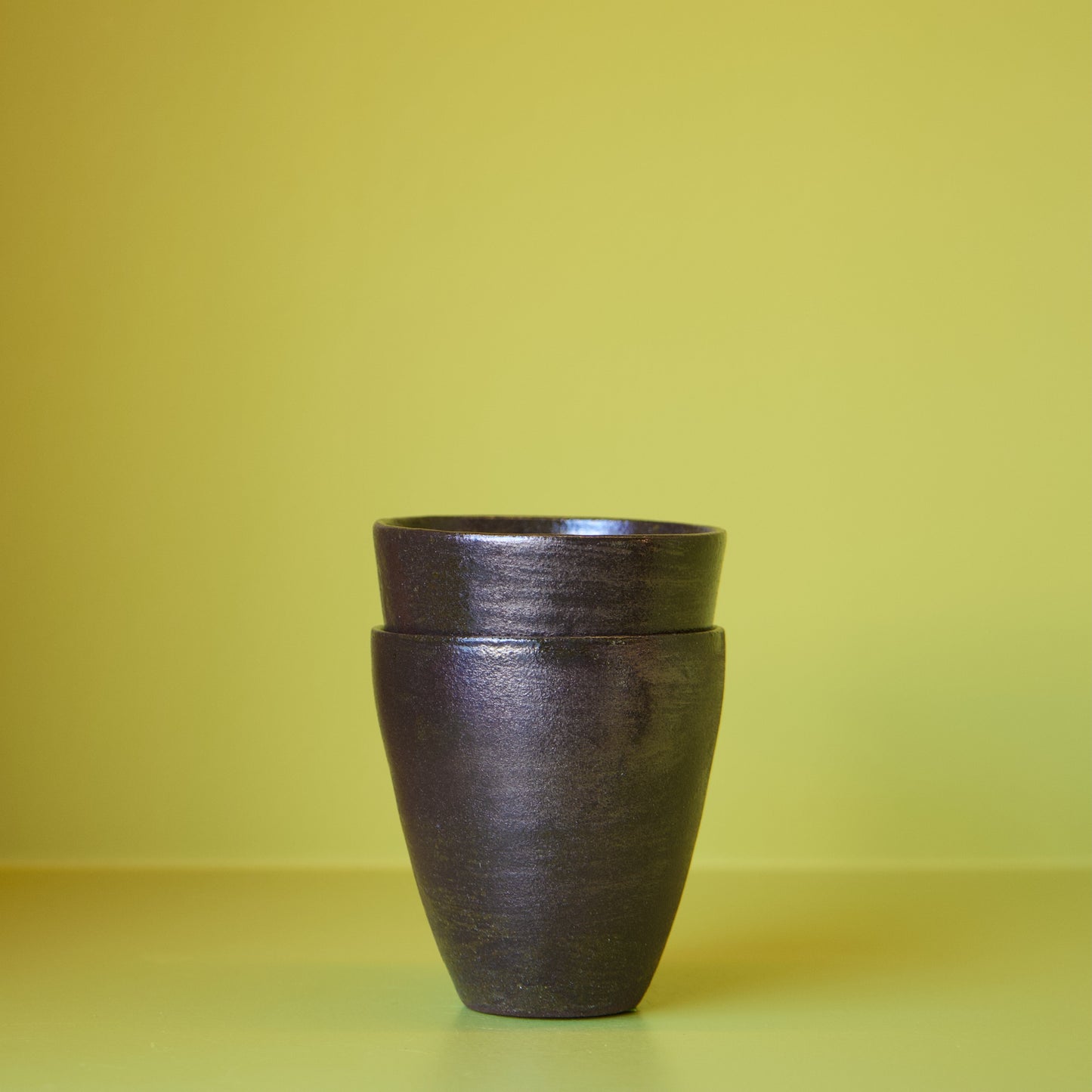 Rough Brown Cup by Dustin Ryan Yu Studio