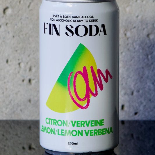 Fin Soda Lemon Lemon Verbena