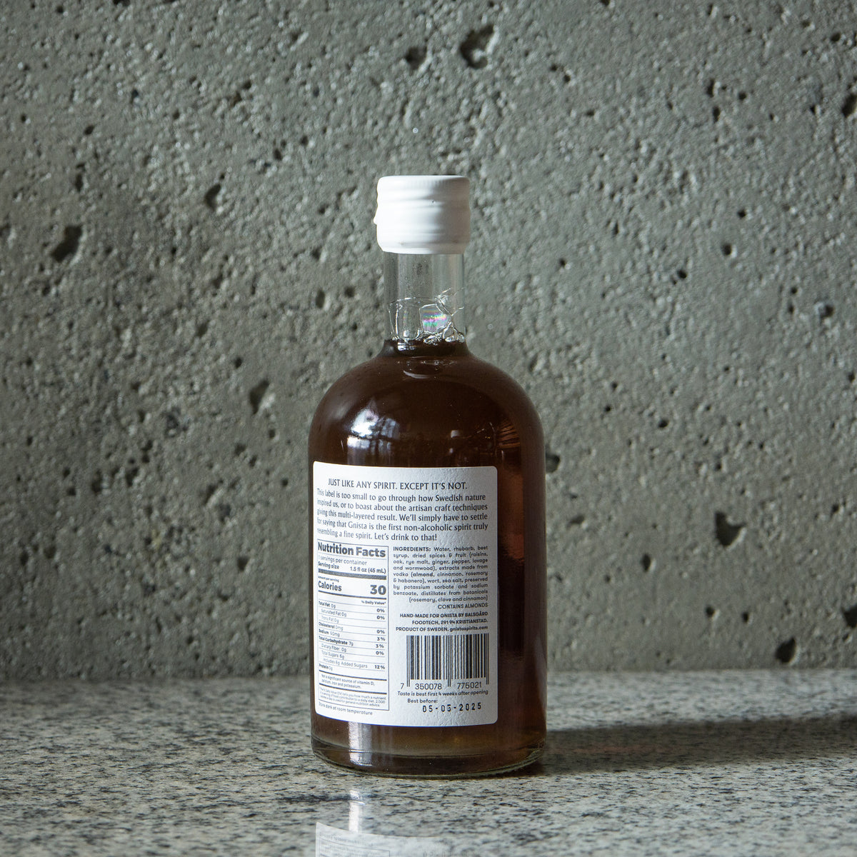 Gnista 'Barreled Oak' Non-alcoholic spirit