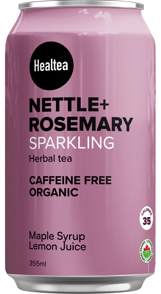 Healtea Nettle + Rosemary Sparkling Herbal Tea