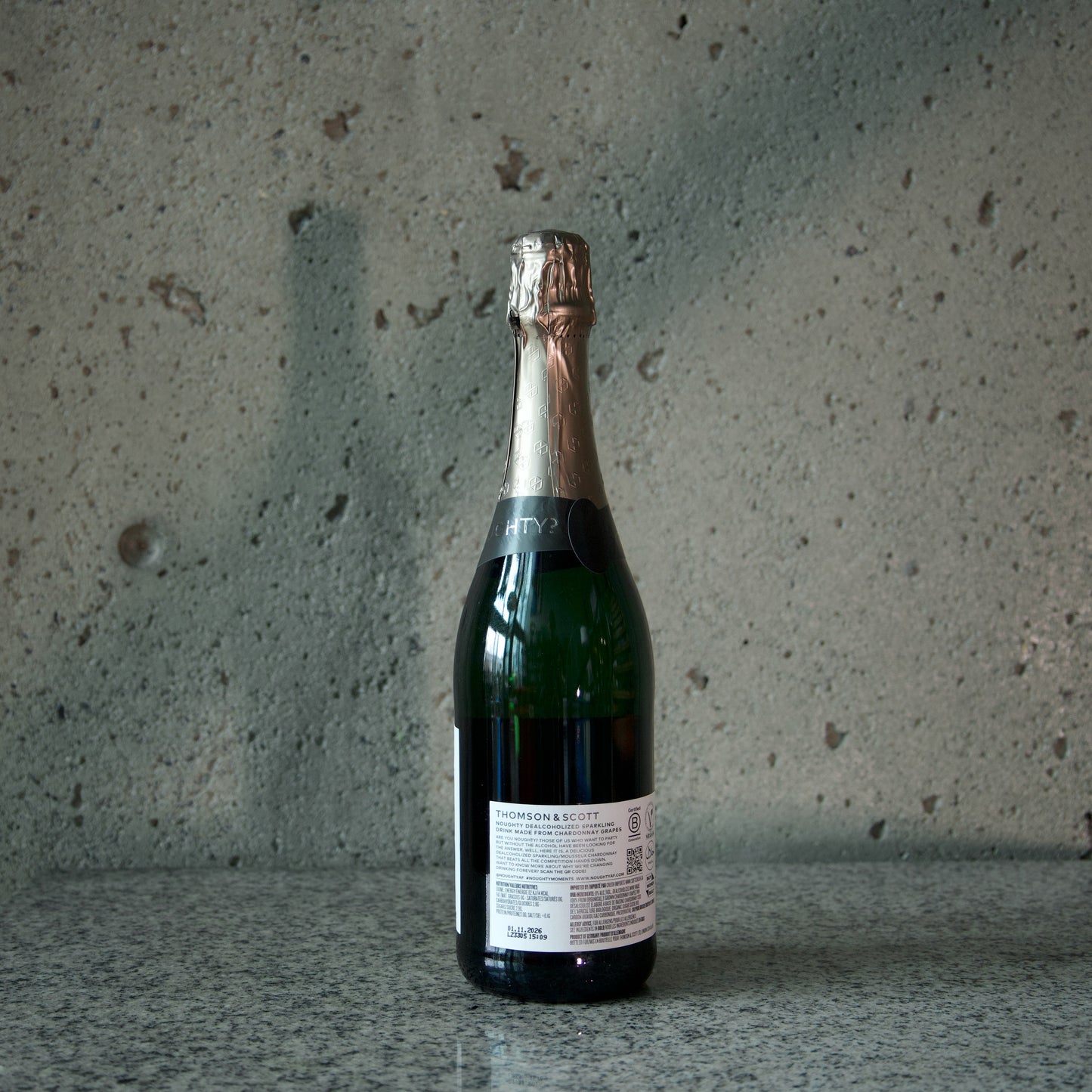 'Noughty' Sparkling Chardonnay by Thomson & Scott