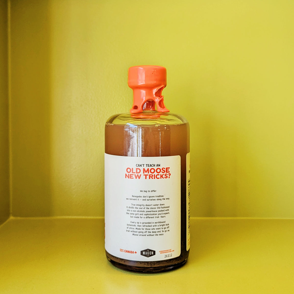 Mad Moose Non-alcoholic Whiskey Old Fashioned