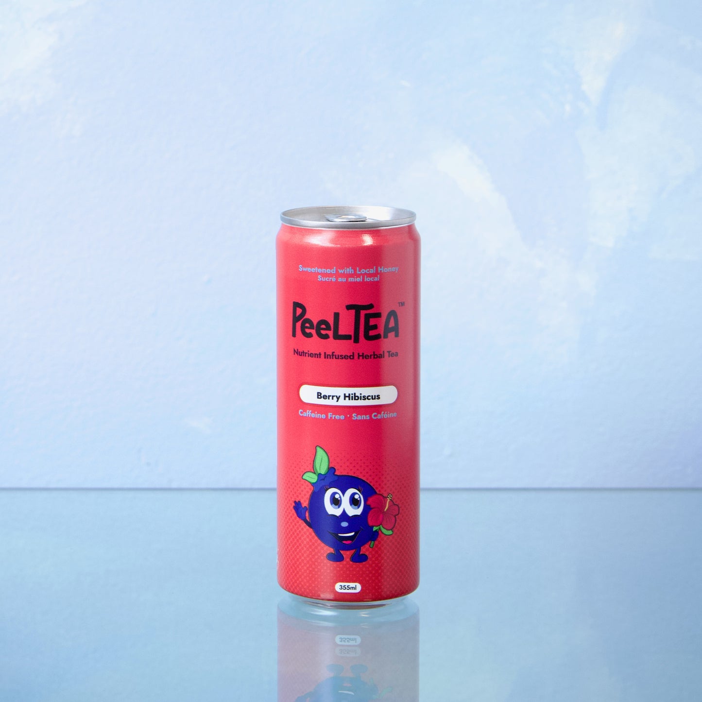 PeelTEA Berry Hibiscus Caffeine-Free Iced Tea