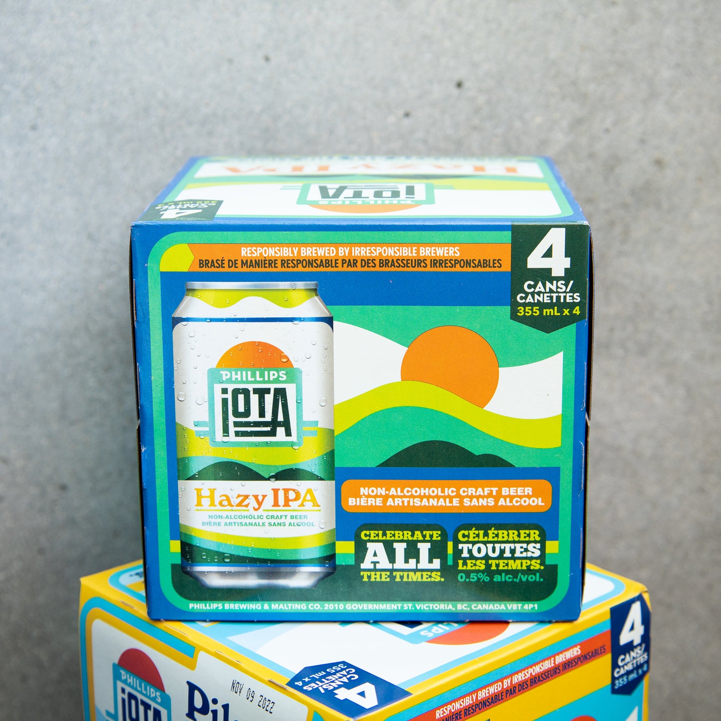 Phillips Brewing 'iota' Non-alcoholic Hazy IPA