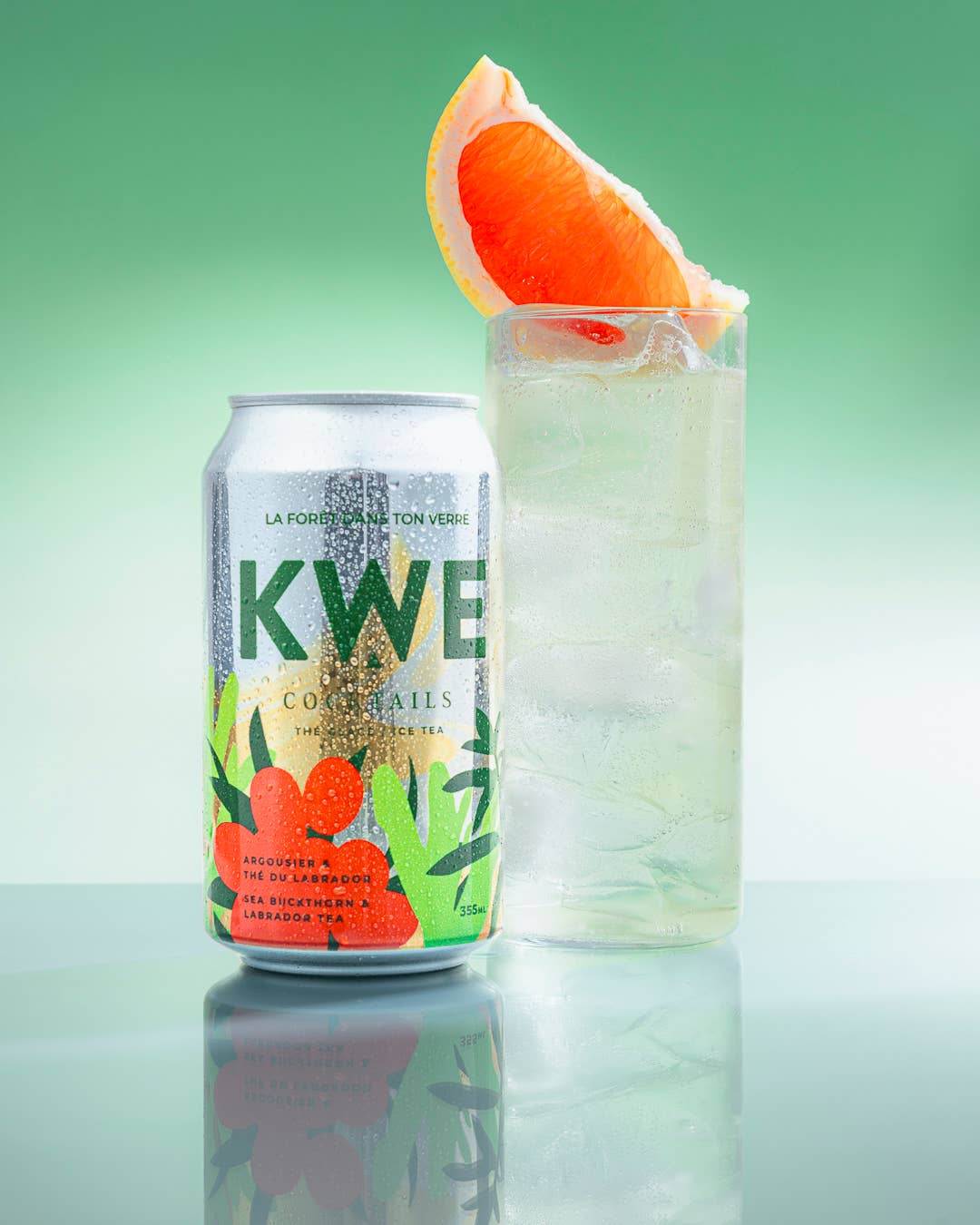 Kwe Nordic Iced Tea – Labrador Tea & Sea Buckthorn