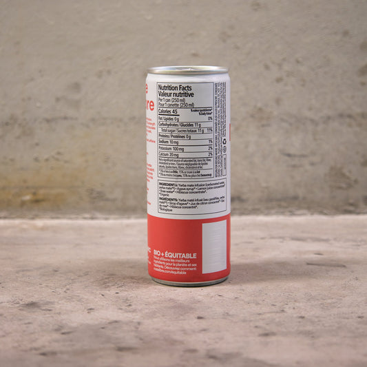 mate libre 'rose + hibiscus' Yerba Mate energy drink