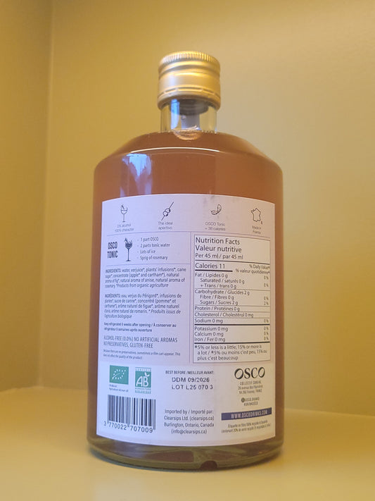 Osco Apéritif Sans Alcool "L'Original"