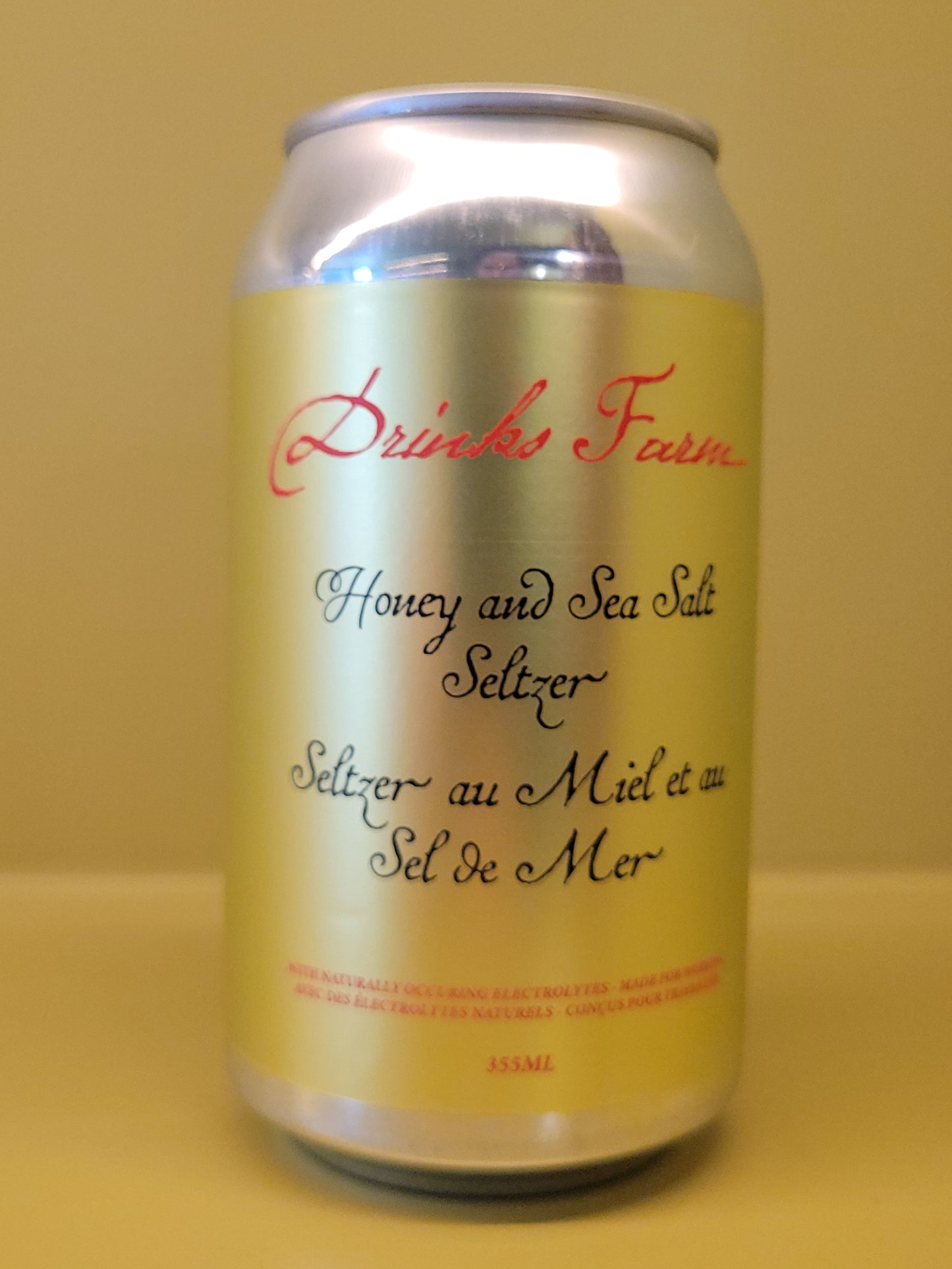Drinks Farm Honey & Sea Salt Seltzer