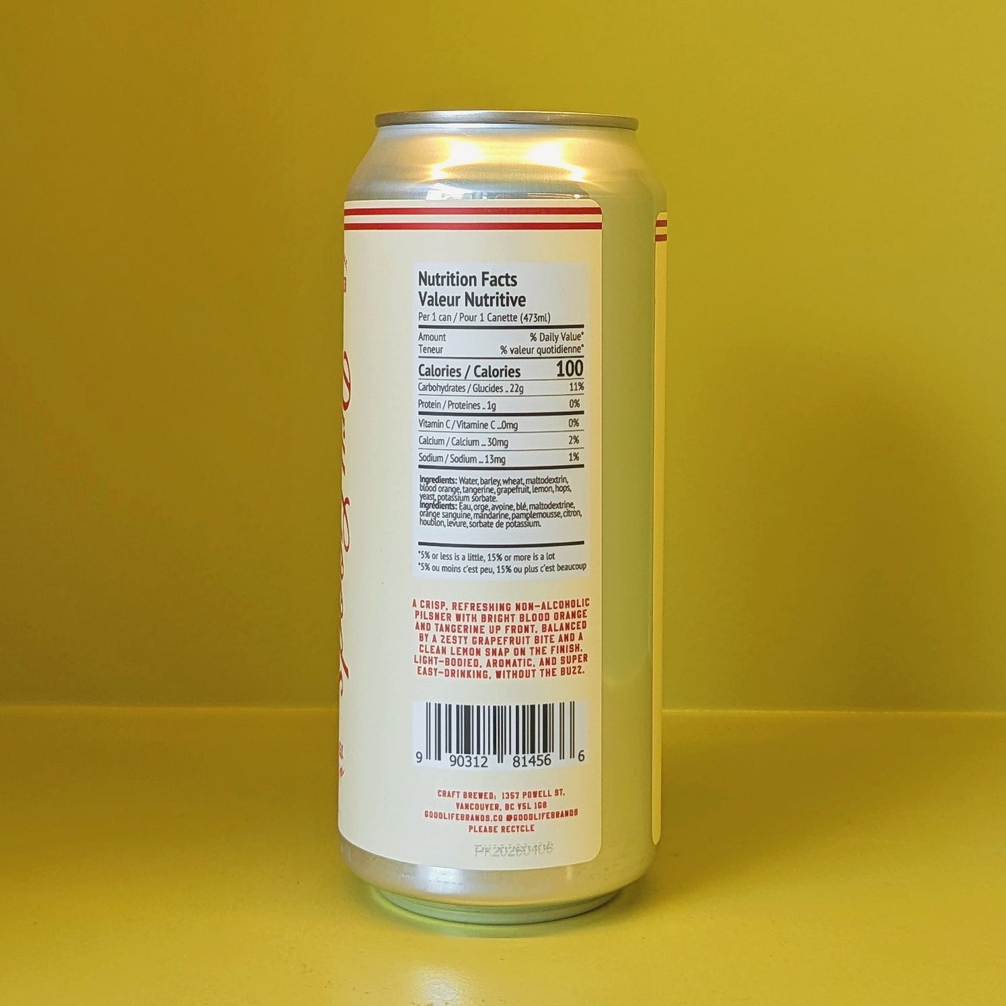 Dry Goods Limited Edition N/A Citrus Burst Pilsner