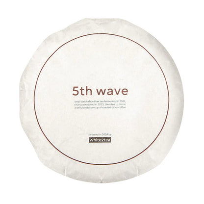 white2tea 2024 ‘5th Wave’ Roasted Ripe Pu’er Tea 200g
