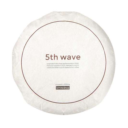 white2tea 2024 ‘5th Wave’ Roasted Ripe Pu’er Tea 200g