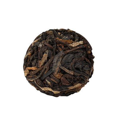 white2tea ‘Jamrock Steady’ Raw/Ripe Pu’er Tea Ball 7g