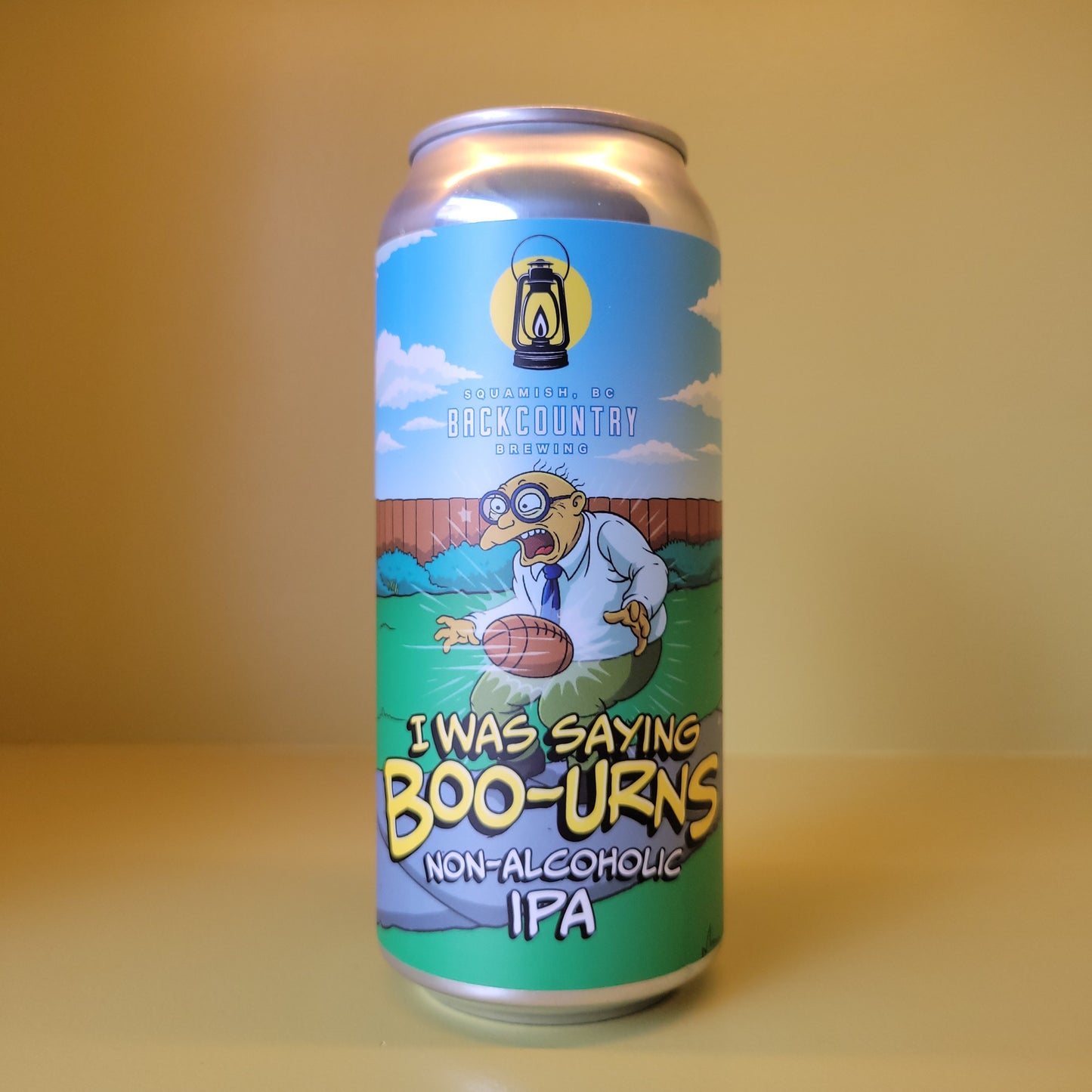 Backcountry Brewing 'I Was Saying Boo-urns' Non-alcoholic IPA