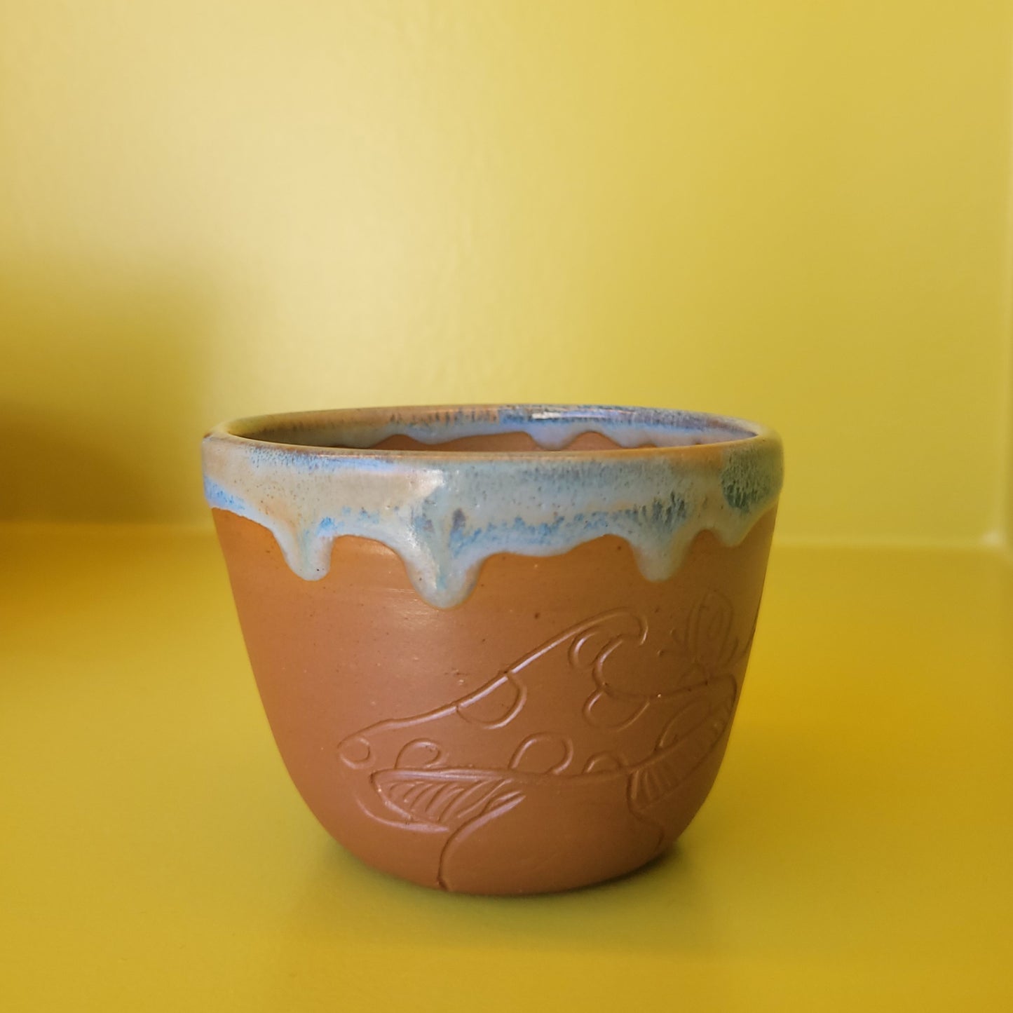 Laughing Gnome Unglazed Teacup