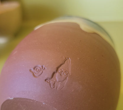 Laughing Gnome Unglazed Teacup