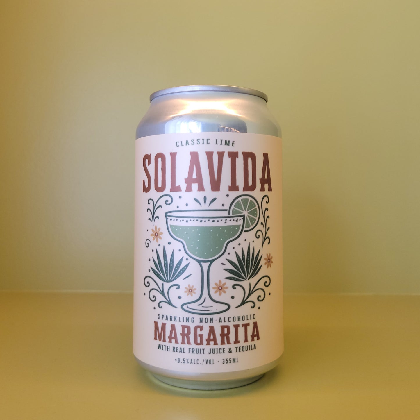 Solavida Classic Lime Margarita 0.5%