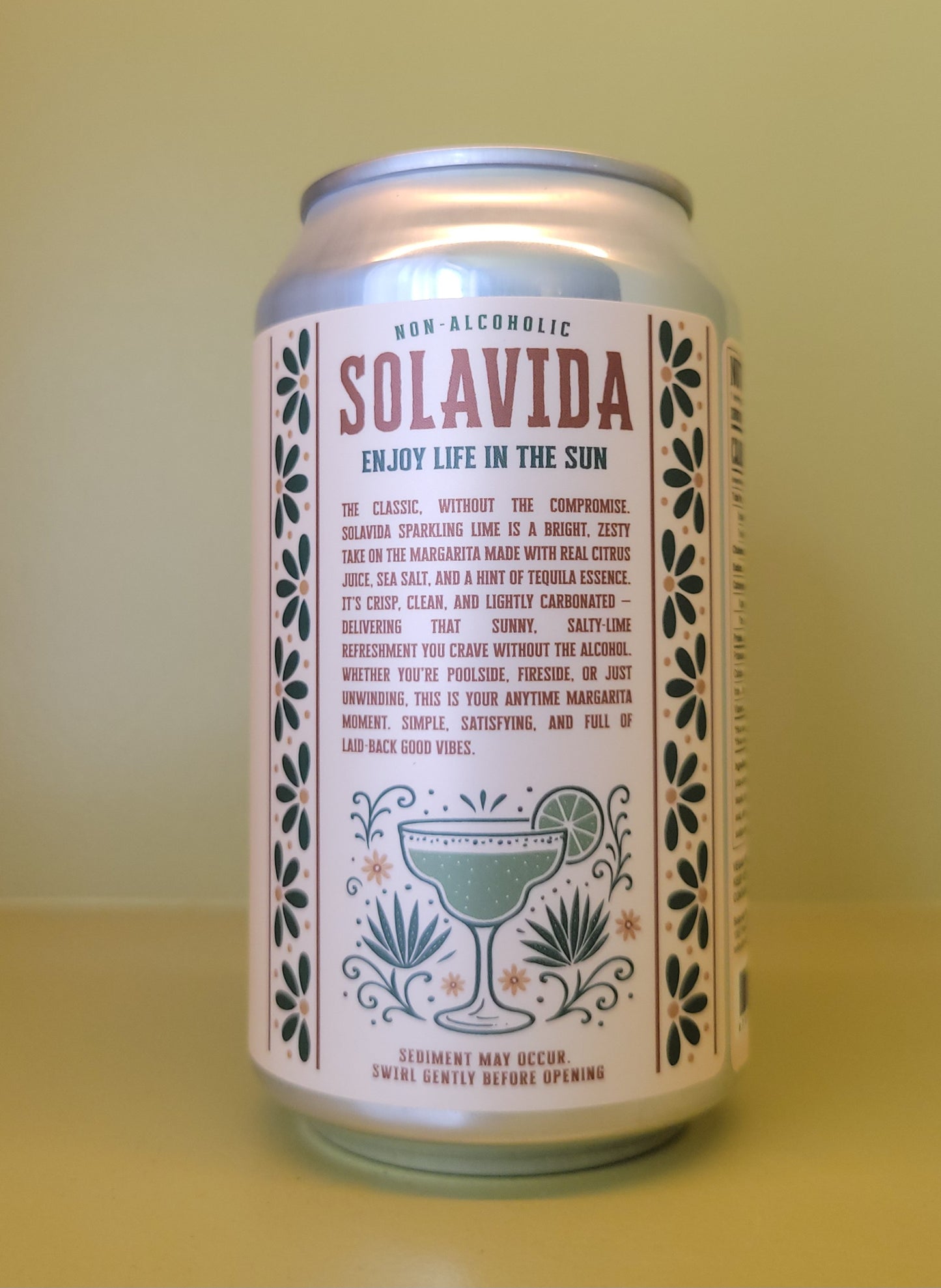 Solavida Classic Lime Margarita 0.5%