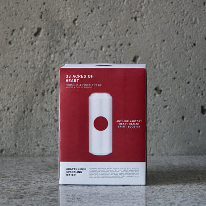 33 Acres of Heart Adaptogenic Sparkling Water
