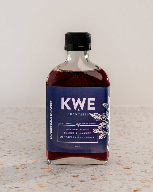 Kwe Blueberry & Lavender Syrup