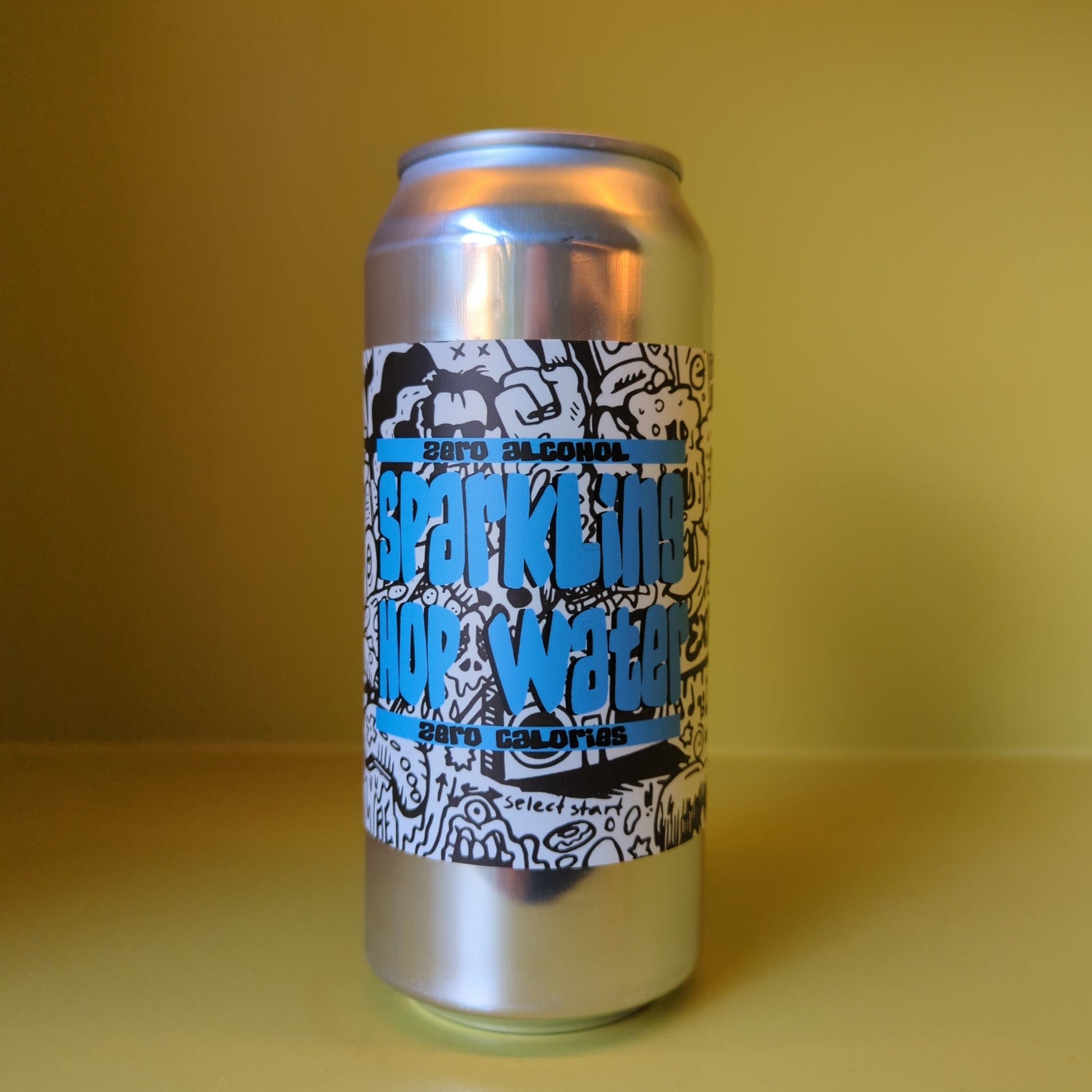 can of ABC hope water with funky label