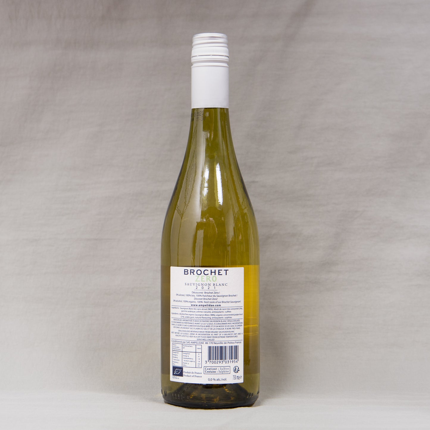 Brochet Zero Organic Sauvignon Blanc