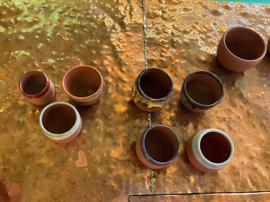 Laughing Gnome Unglazed Teacup