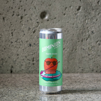 Dominion Cider Co Apple Soda - Cucumber & Lime