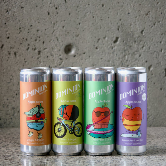 Dominion Cider Co Apple Soda - Cucumber & Lime