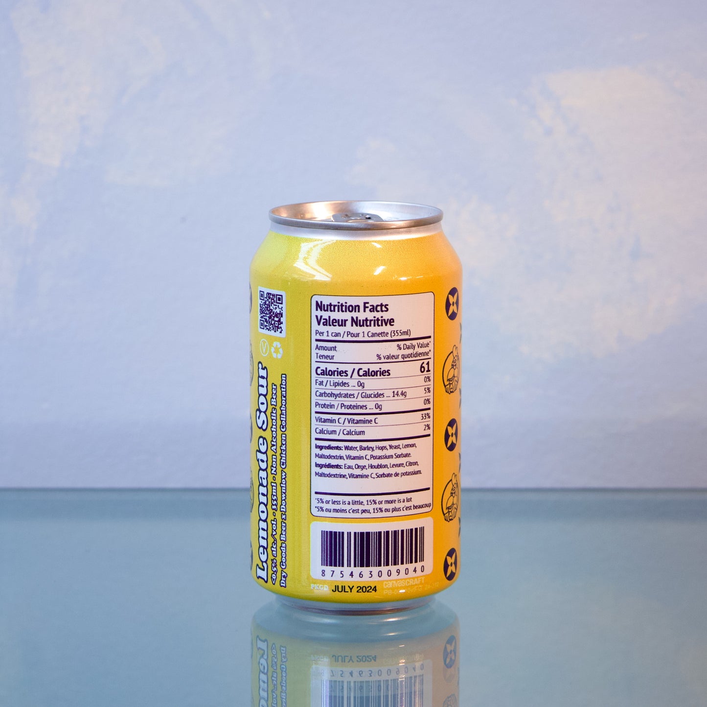 Dry Goods Lemonade Sour Non-alcoholic Beer