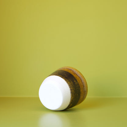 Earth Tone Glaze Tea Cups by Dustin Ryan Yu