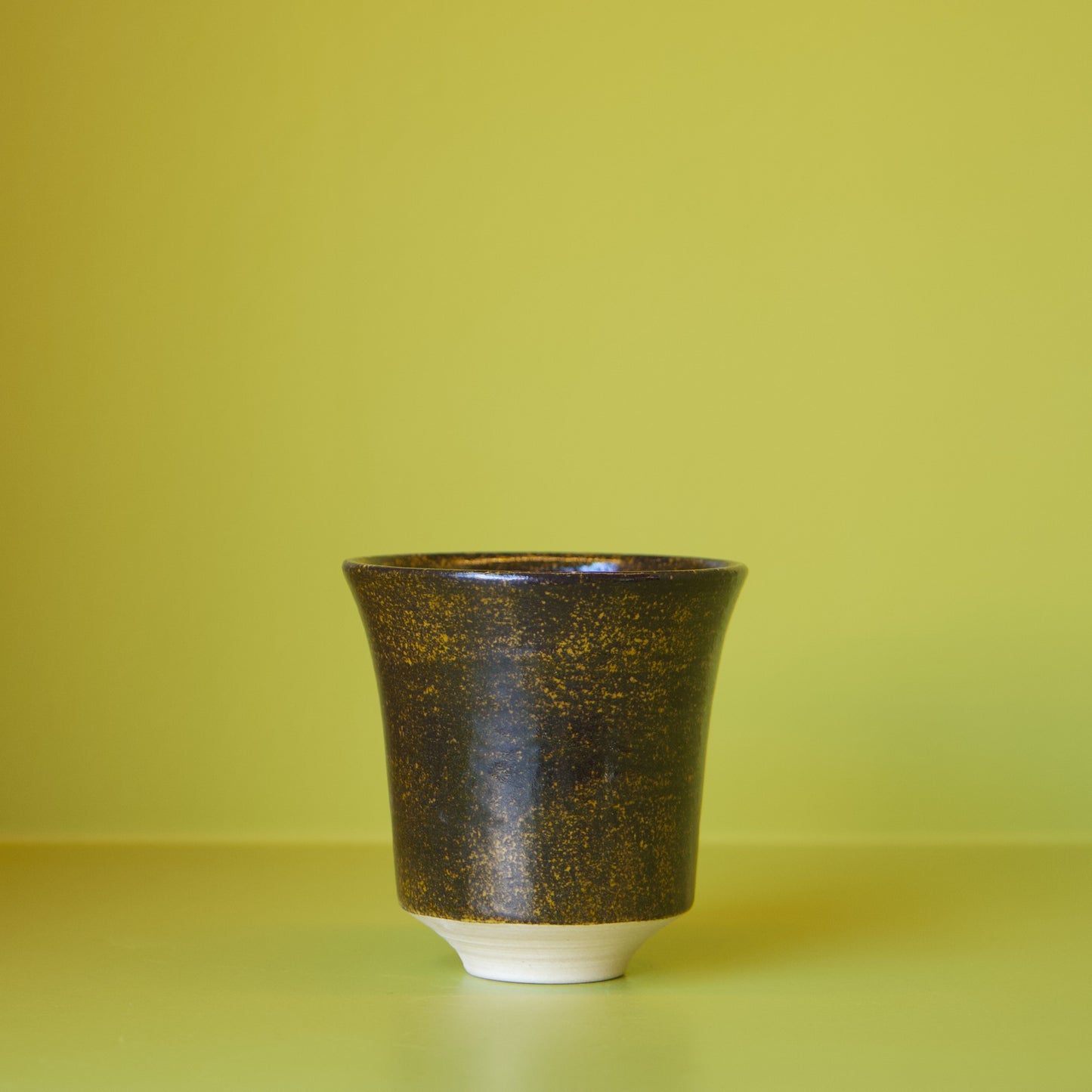 Earth Tone Glaze Tea Cups by Dustin Ryan Yu