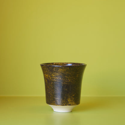 Earth Tone Glaze Tea Cups by Dustin Ryan Yu