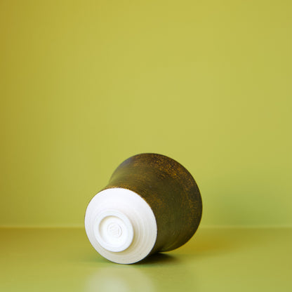 Earth Tone Glaze Tea Cups by Dustin Ryan Yu