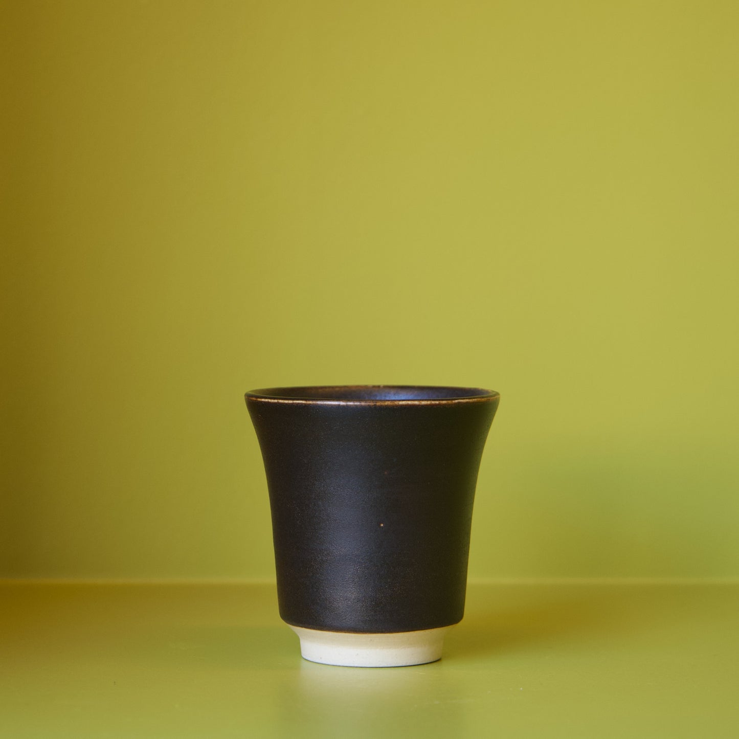 Brown Glaze Gaiwan and Cup by Dustin Ryan Yu