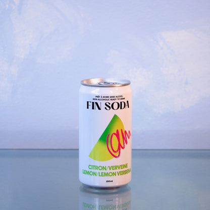 Fin Soda Lemon Lemon Verbena