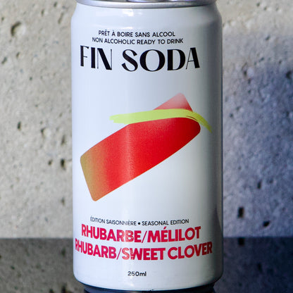 Fin Soda Rhubarb Sweet Clover