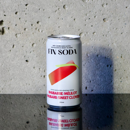 Fin Soda Rhubarb Sweet Clover