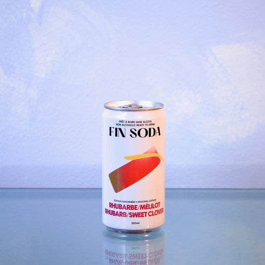 Fin Soda Rhubarb Sweet Clover