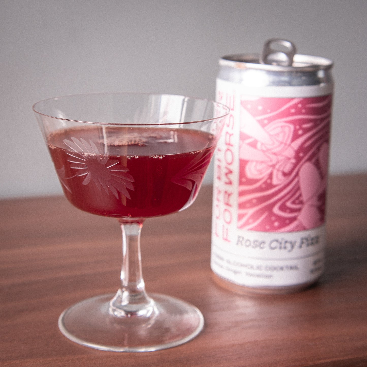For Bitter For Worse 'Rose City Fizz' Non-alcoholic aperitif