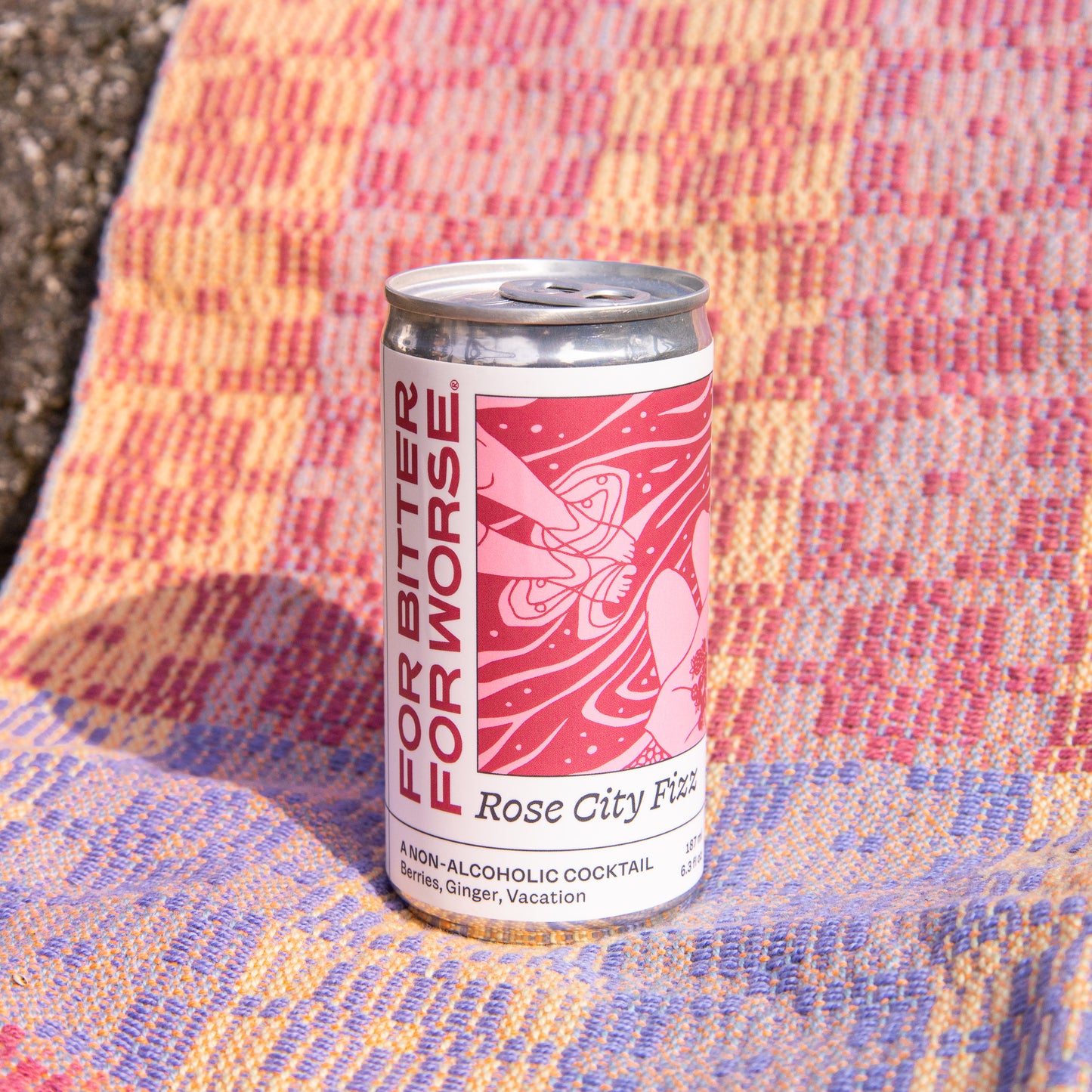 For Bitter For Worse 'Rose City Fizz' Non-alcoholic aperitif