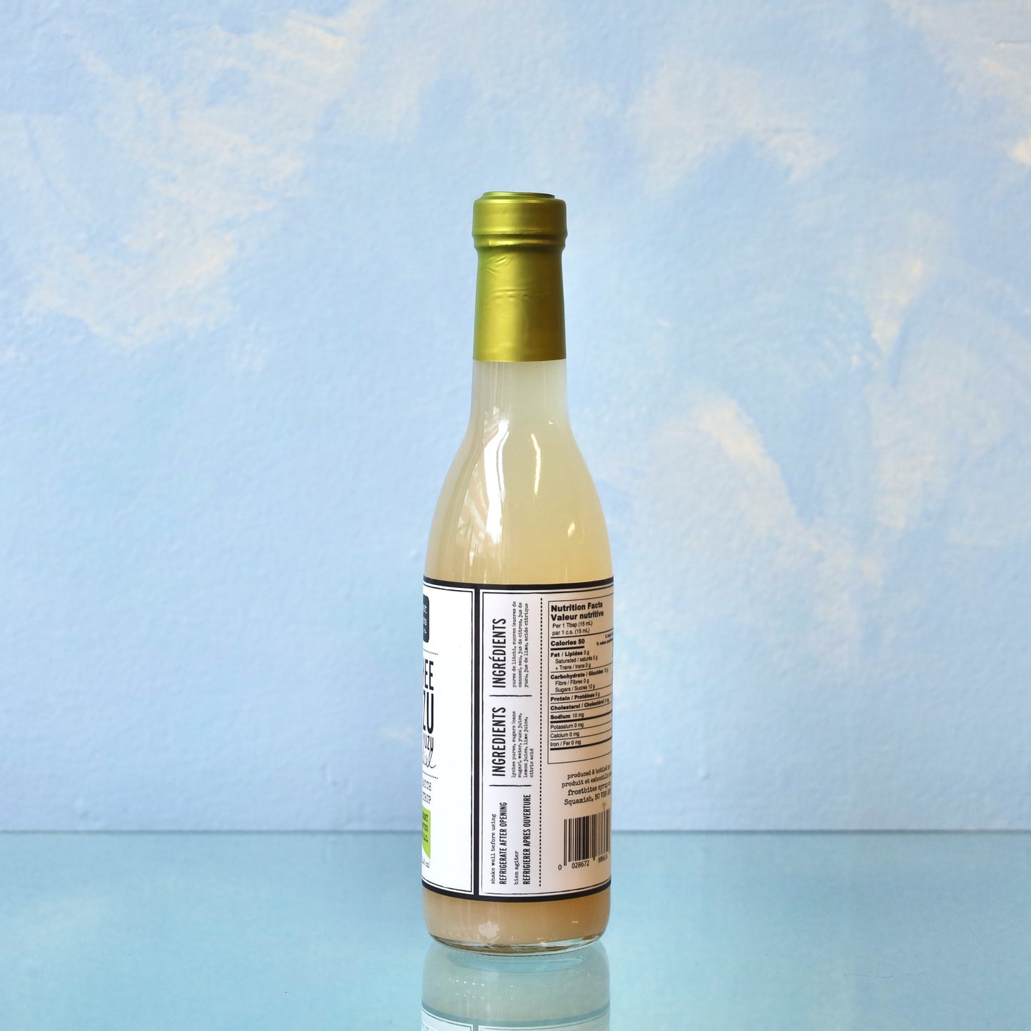 Frost Bite Syrup Co Lychee Yuzu Cordial 375ml