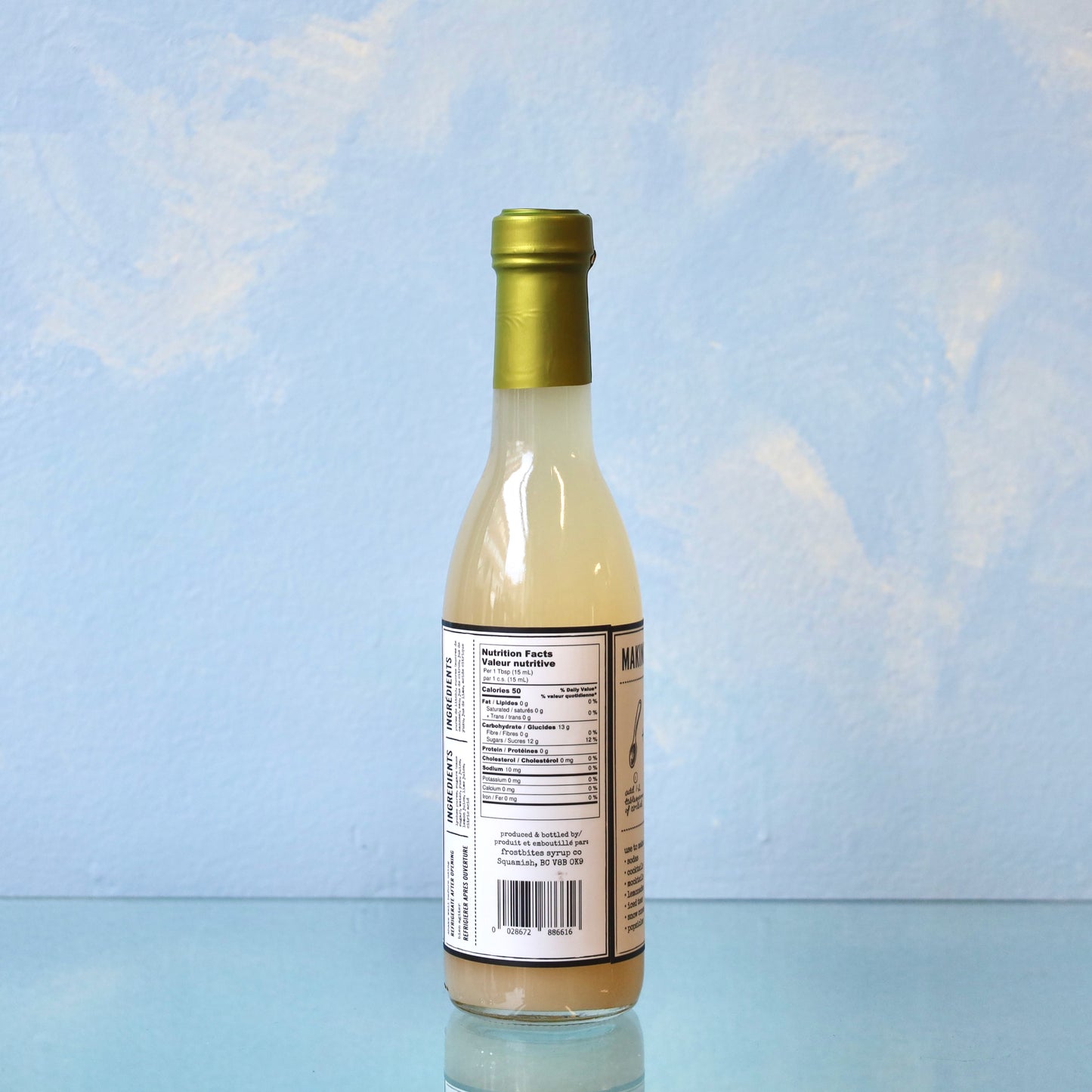 Frost Bite Syrup Co Lychee Yuzu Cordial 375ml